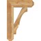 Ekena Millwork Balboa Craftsman Rough Sawn Bracket, Western Red Cedar, 6"W x 24"D x 36"H BKT06X24X36BOA04RWR - alternate 4